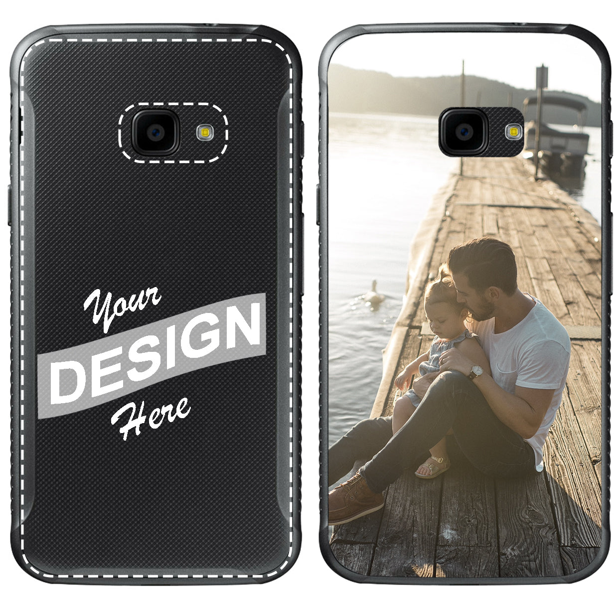 Gib deinem Samsung Galaxy Xcover 4 / 4s eine individuelle Note, indem du eine Handyhülle aus Silikon selbst gestaltest. Nutze die Gelegenheit, unsere TPU Hülle mit einem motivierenden Design zu personalisieren und lasse deiner Kreativität freien Lauf. Verwandle deine Hülle in ein einzigartiges Accessoire, das dein Smartphone von der Masse abhebt.